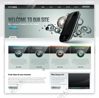 網(wǎng)站模板與網(wǎng)頁(yè)設(shè)計(jì)的視覺(jué)藝術(shù)